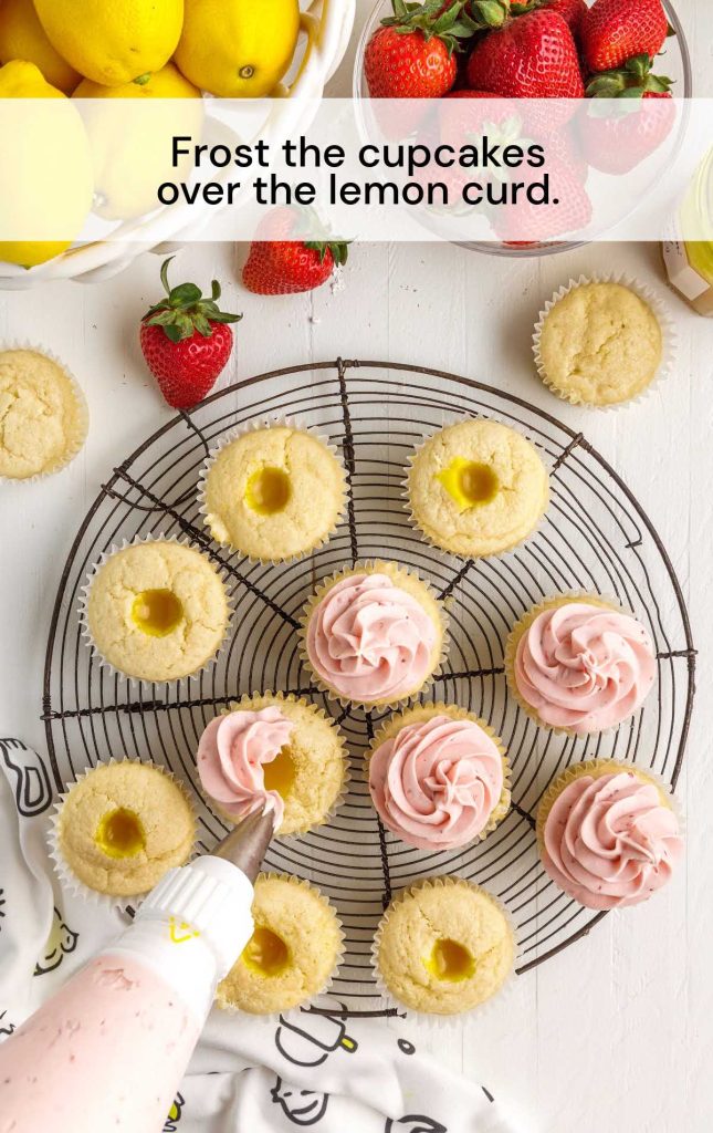 Strawberry Lemon Cupcakes Pass The Dessert