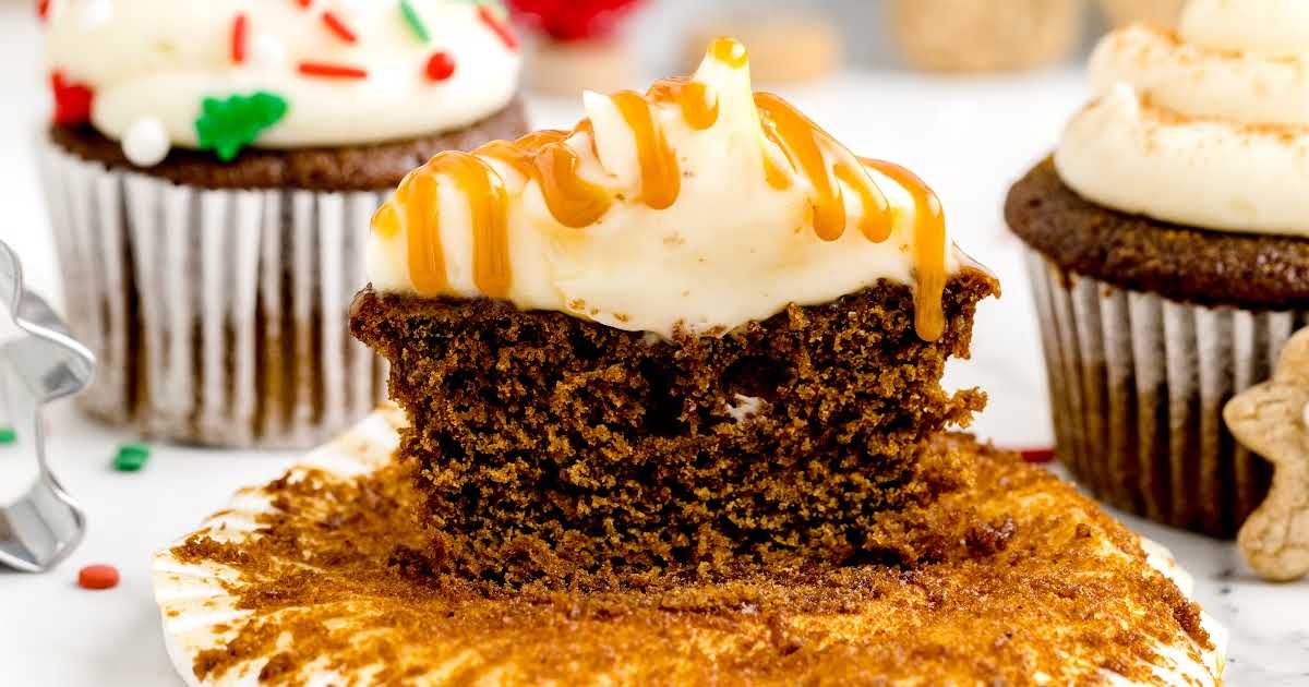 Gingerbread Cupcakes Pass The Dessert