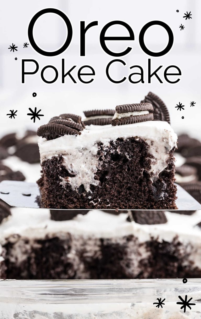 Oreo Poke Cake - Pass the Dessert