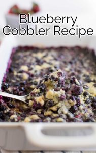 Blueberry Cobbler Recipe - Pass the Dessert