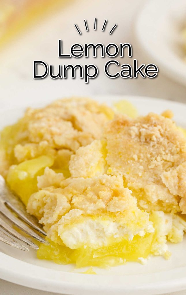 Lemon Dump Cake - Pass the Dessert