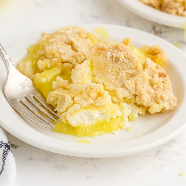 Lemon Dump Cake Pass the Dessert