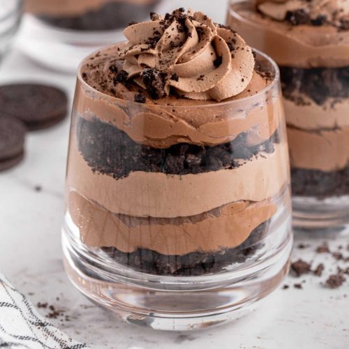 Chocolate Cheesecake Trifle - Pass the Dessert