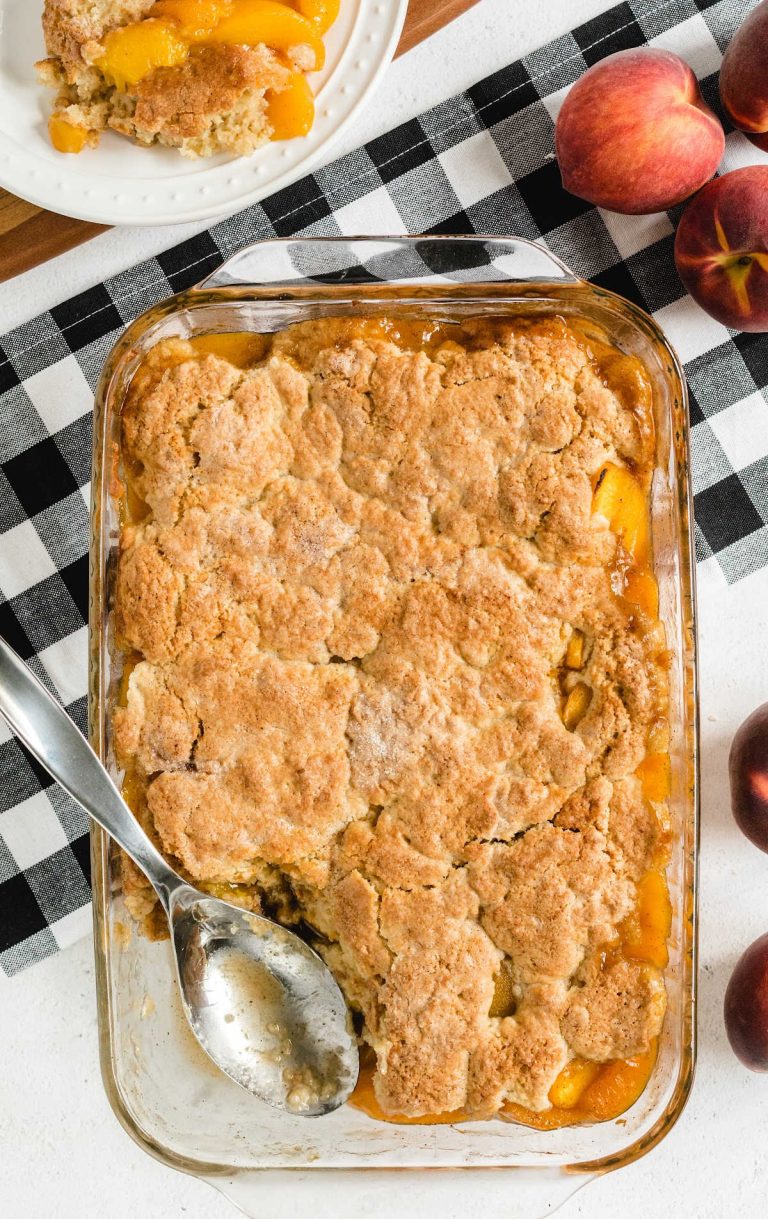 Peach Cobbler - Pass the Dessert