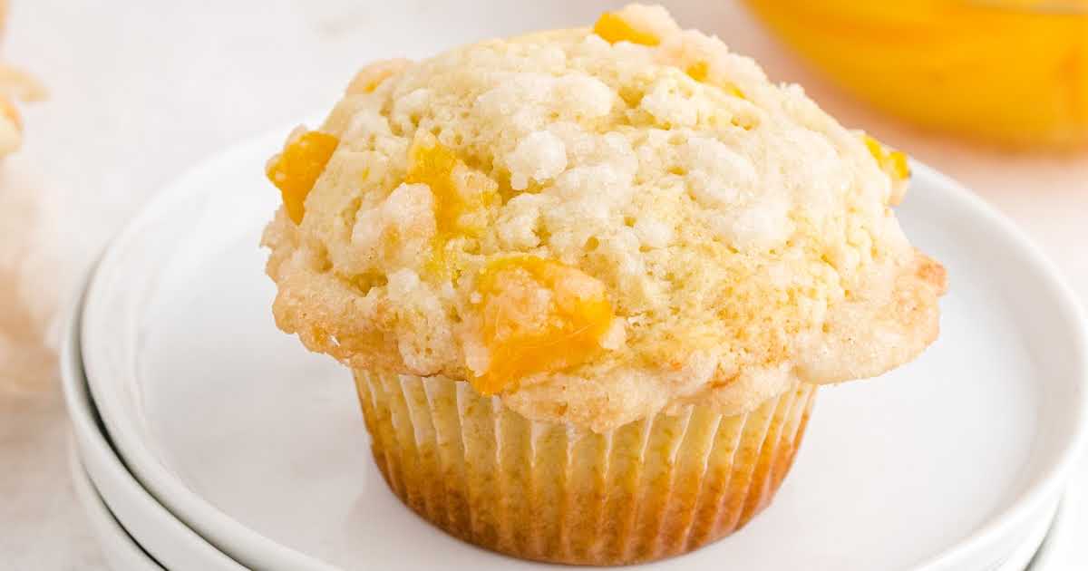 Peach Cobbler Muffins Story