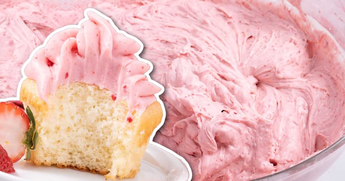 Strawberry Cream Cheese Frosting Pass the Dessert