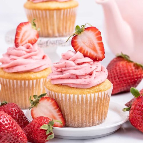 Strawberry Cream Cheese Frosting - Pass the Dessert