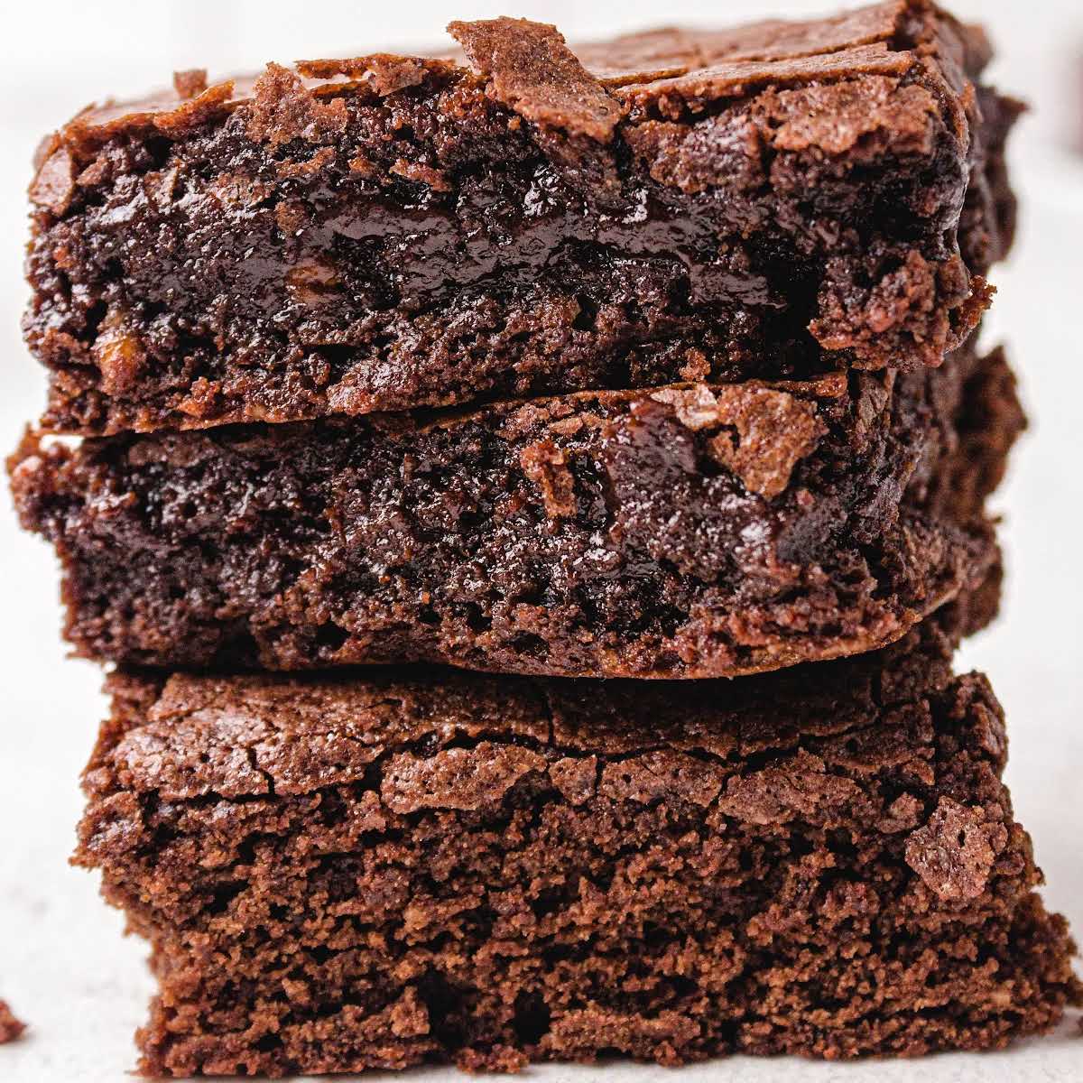 Ooey Gooey Chocolate Brownies - Pass the Dessert