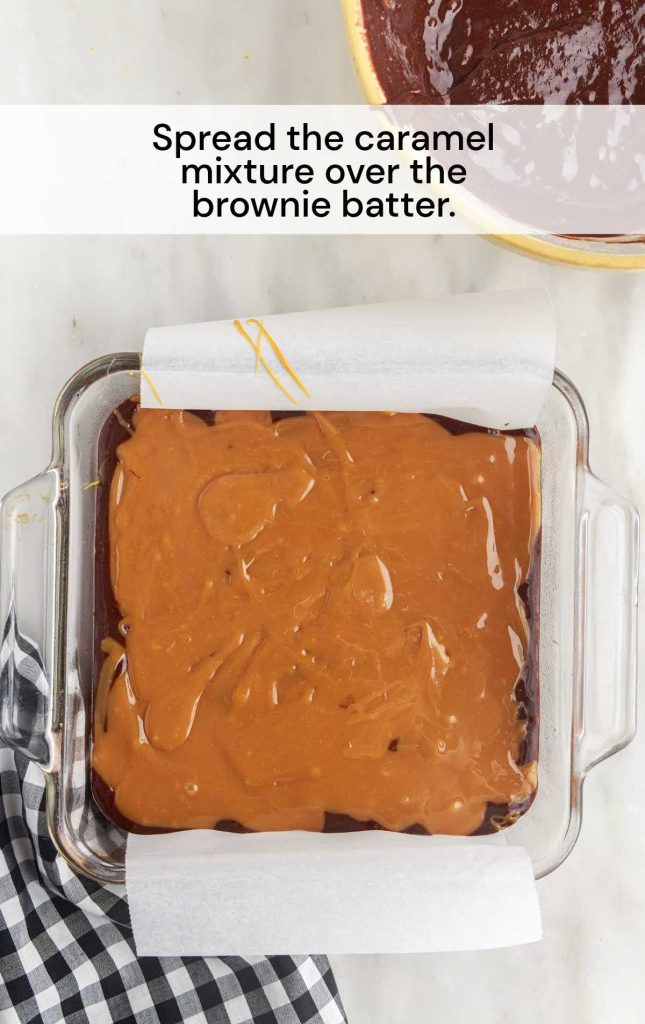 Caramel Brownies Pass the Dessert