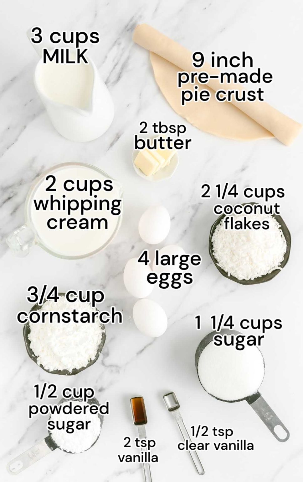 Coconut Cream Pie Pass the Dessert