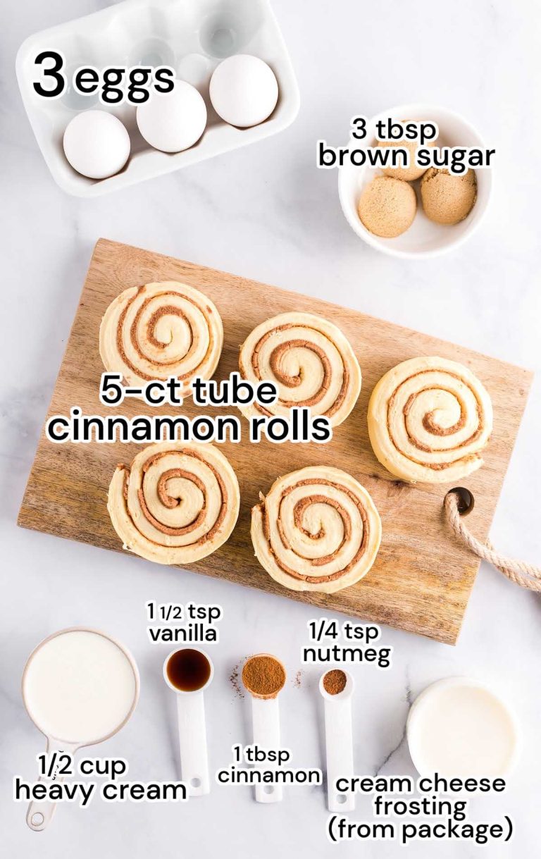 Crockpot Cinnamon Roll Casserole Pass the Dessert
