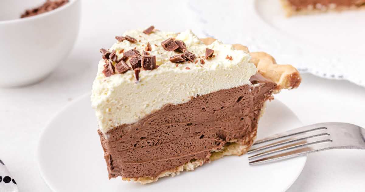 French Silk Pie - Pass the Dessert