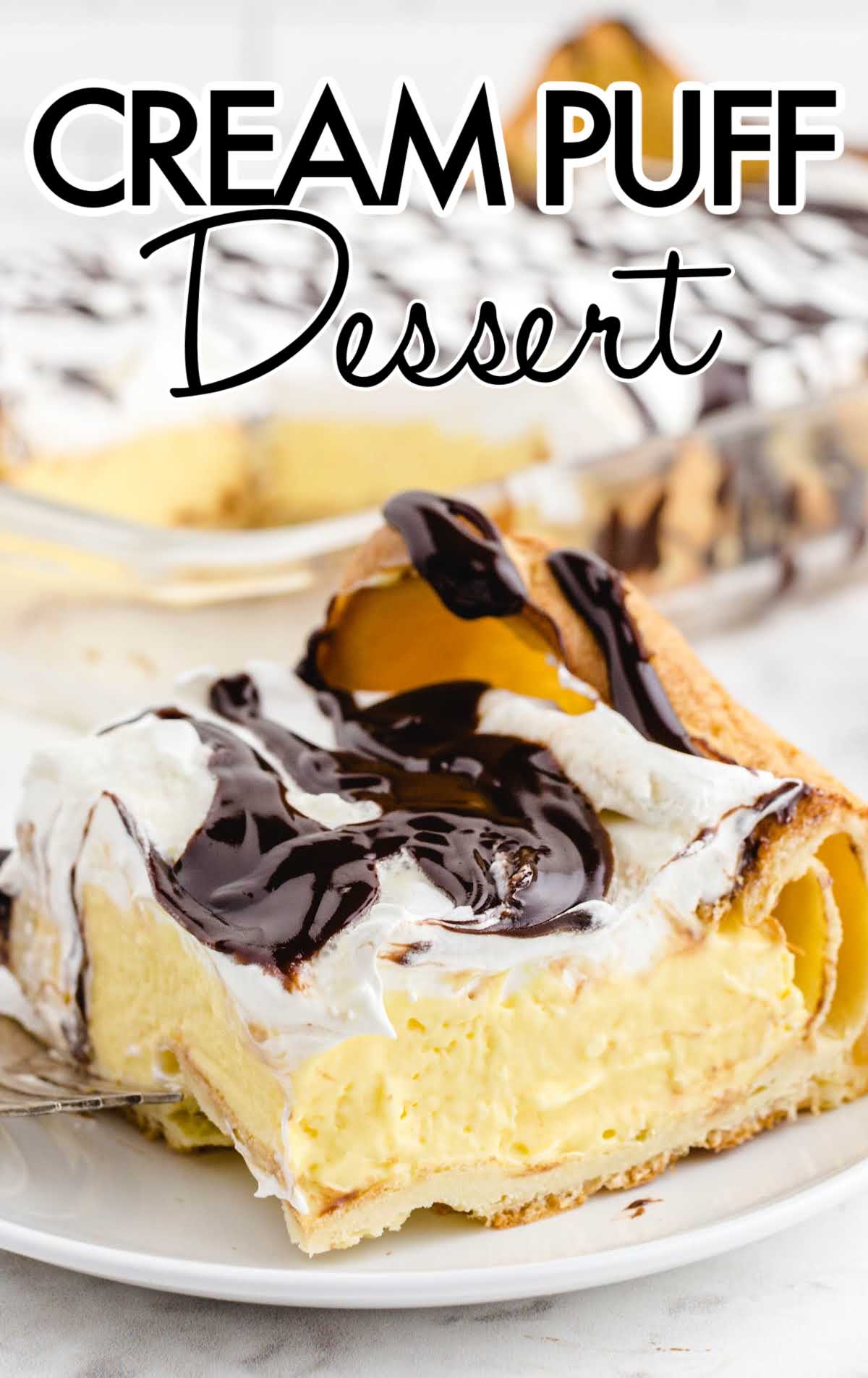 Cream Puff Dessert - Pass the Dessert