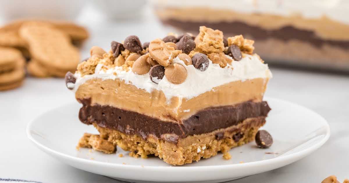 Peanut Butter Dream Bars Pass the Dessert