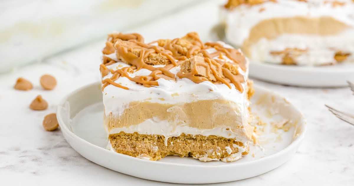 Peanut Butter Lasagna Pass the Dessert