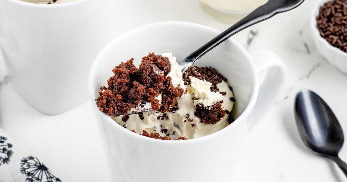 Mug Cake with Cake Mix Pass the Dessert