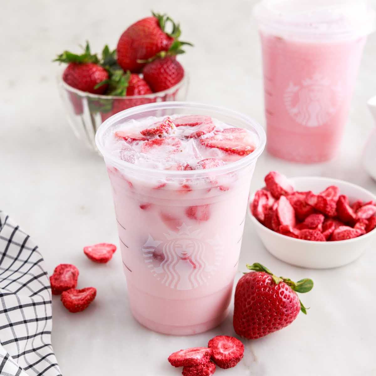 Pink Drink Pass the Dessert