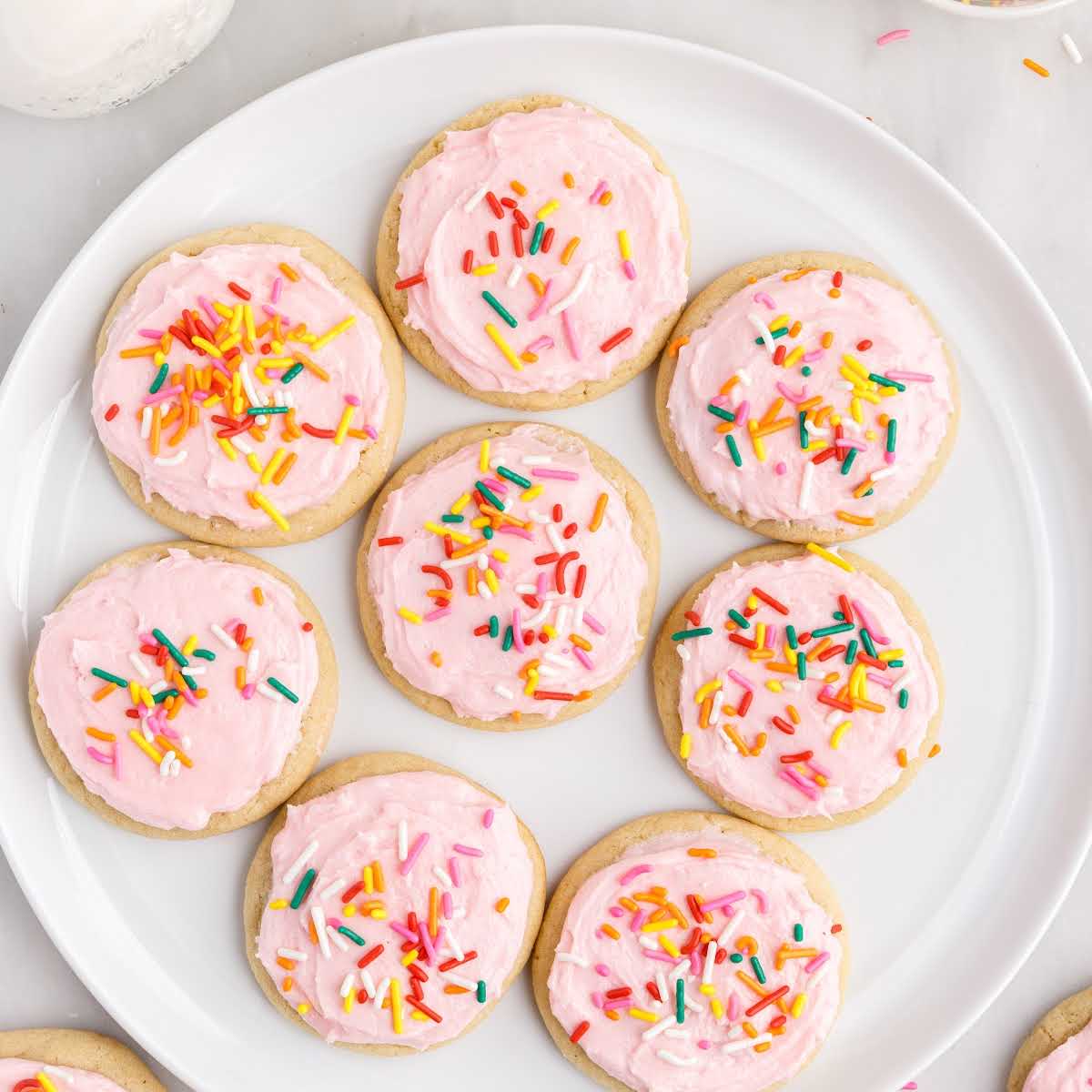 Soft Sugar Cookies - Pass the Dessert