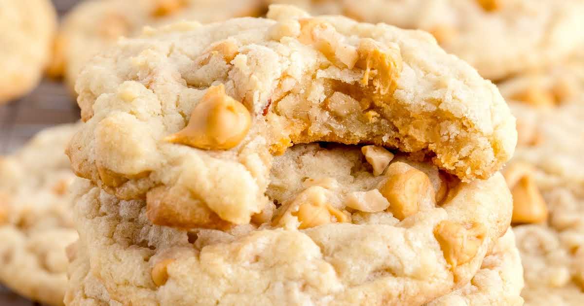 Butterscotch Toffee Cookies Pass the Dessert