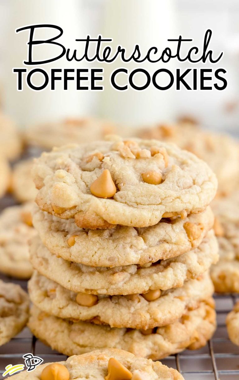 Butterscotch Toffee Cookies Pass the Dessert