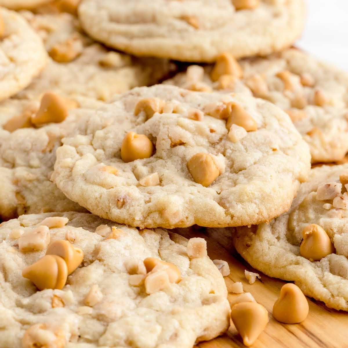 Butterscotch Toffee Cookies - Pass the Dessert