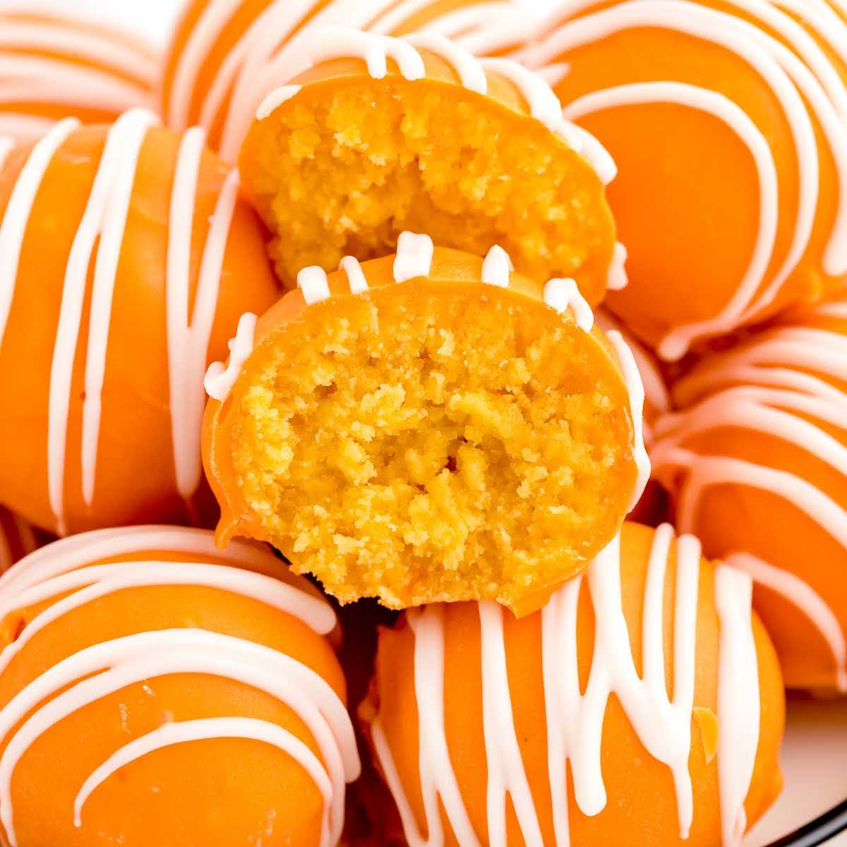 Orange Truffles Pass the Dessert