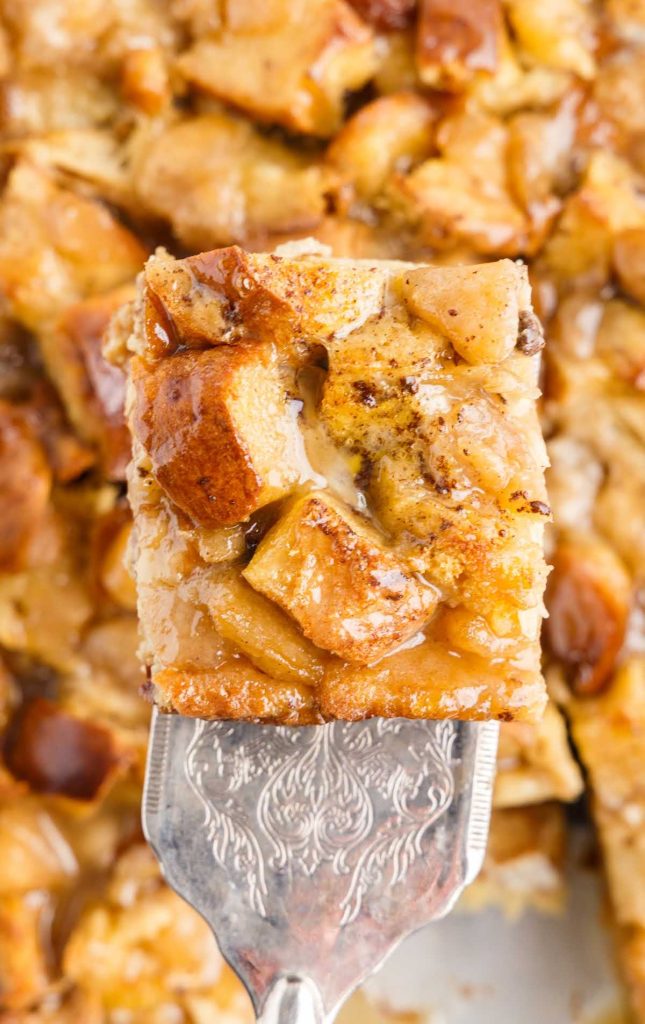 Apple Bread Pudding Pass The Dessert