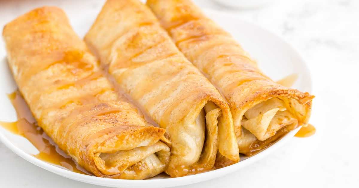 Apple Enchiladas Pass the Dessert