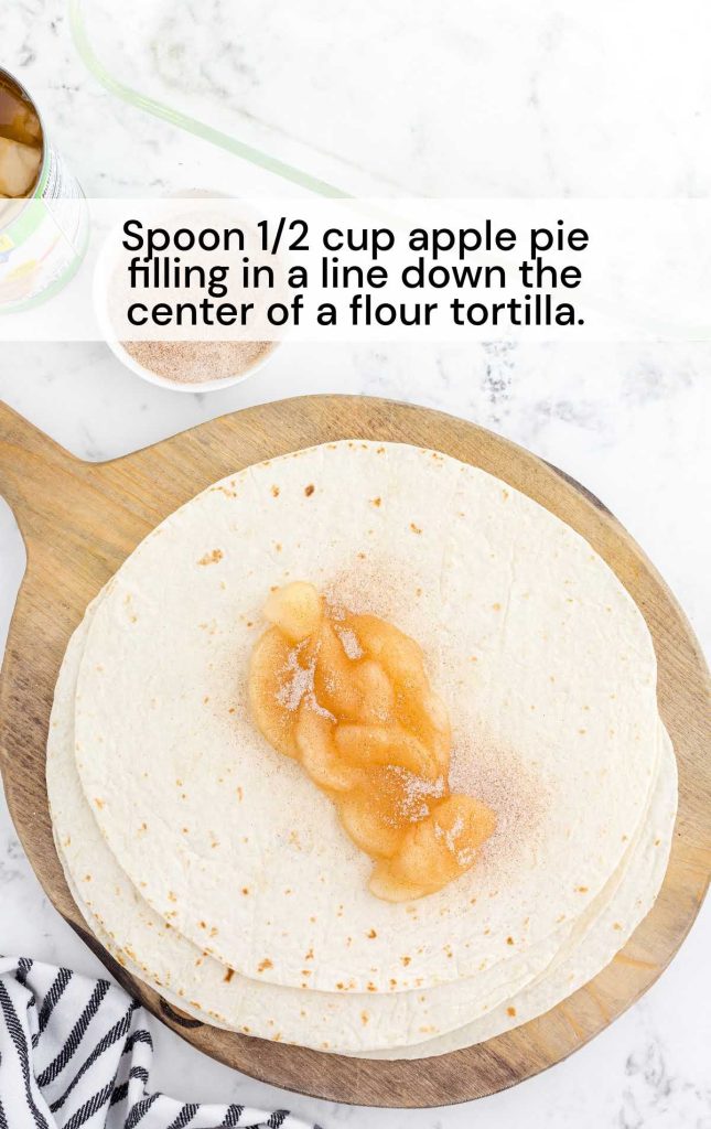 Apple Enchiladas Pass the Dessert