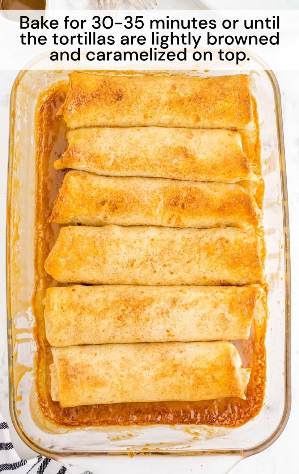 Apple Enchiladas Pass the Dessert