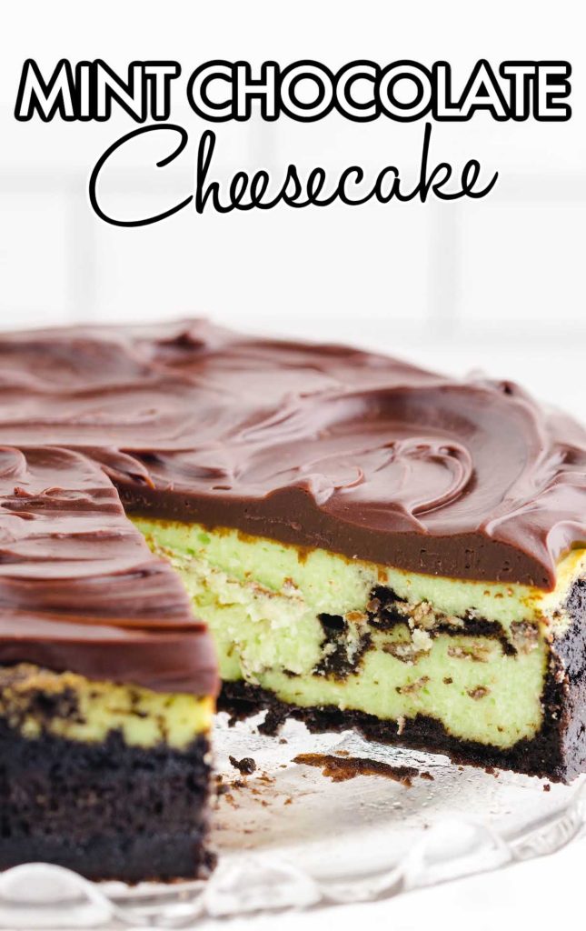 Mint Chocolate Cheesecake Pass the Dessert