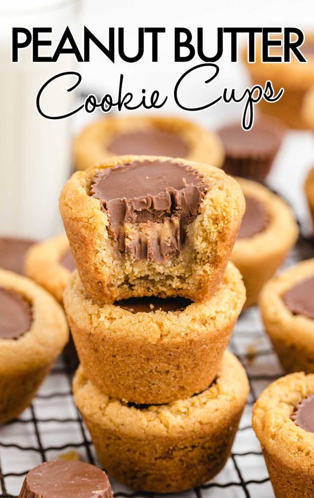 Peanut Butter Cookie Cups Pass the Dessert
