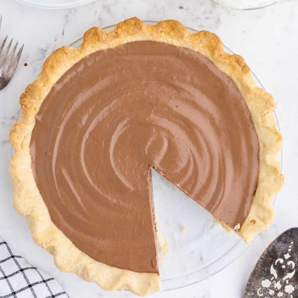 Chocolate Pie Pass the Dessert