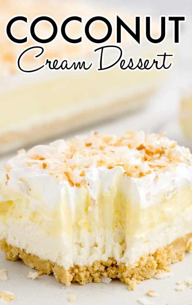 Coconut Cream Dessert Pass The Dessert