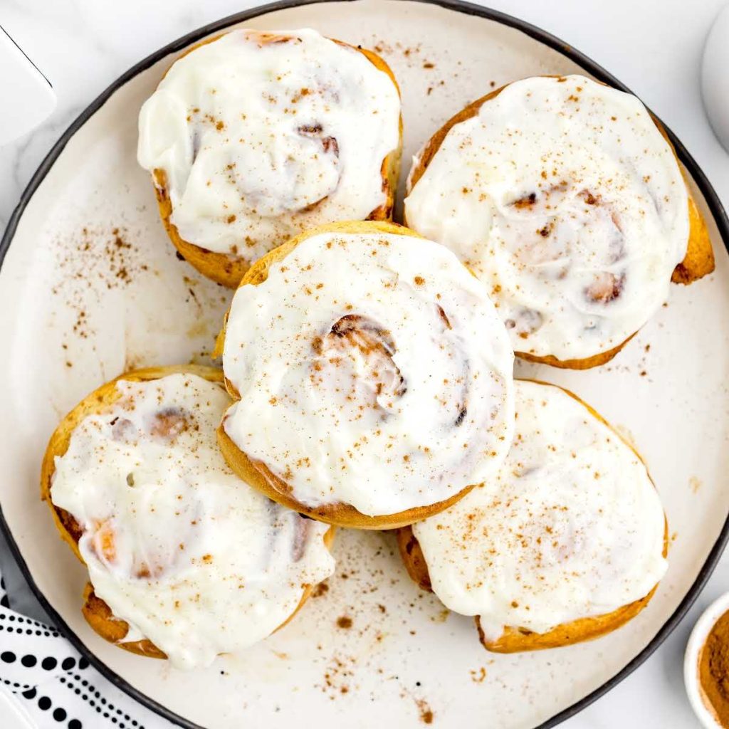 Air Fryer Cinnamon Rolls Pass the Dessert