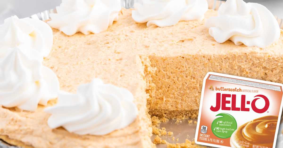 Butterscotch Cool Whip Pie Pass the Dessert