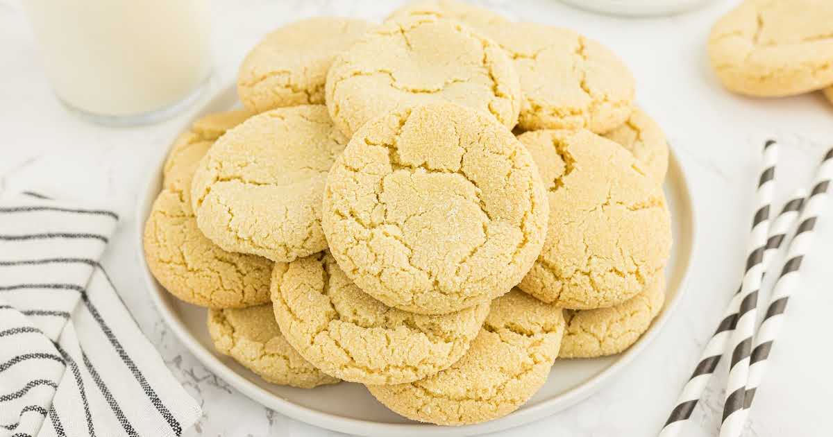 Chewy Sugar Cookie Recipe - Pass the Dessert