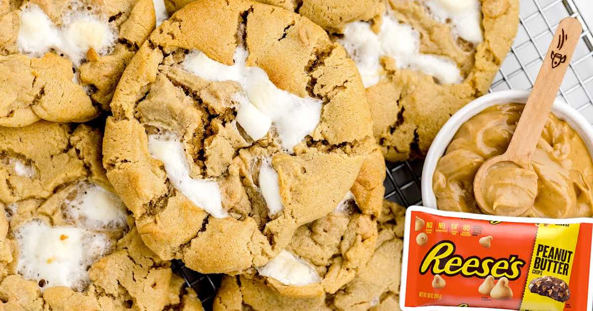 Mickey Fluffernutter Fluffernutter Cookies - Pass the Dessert