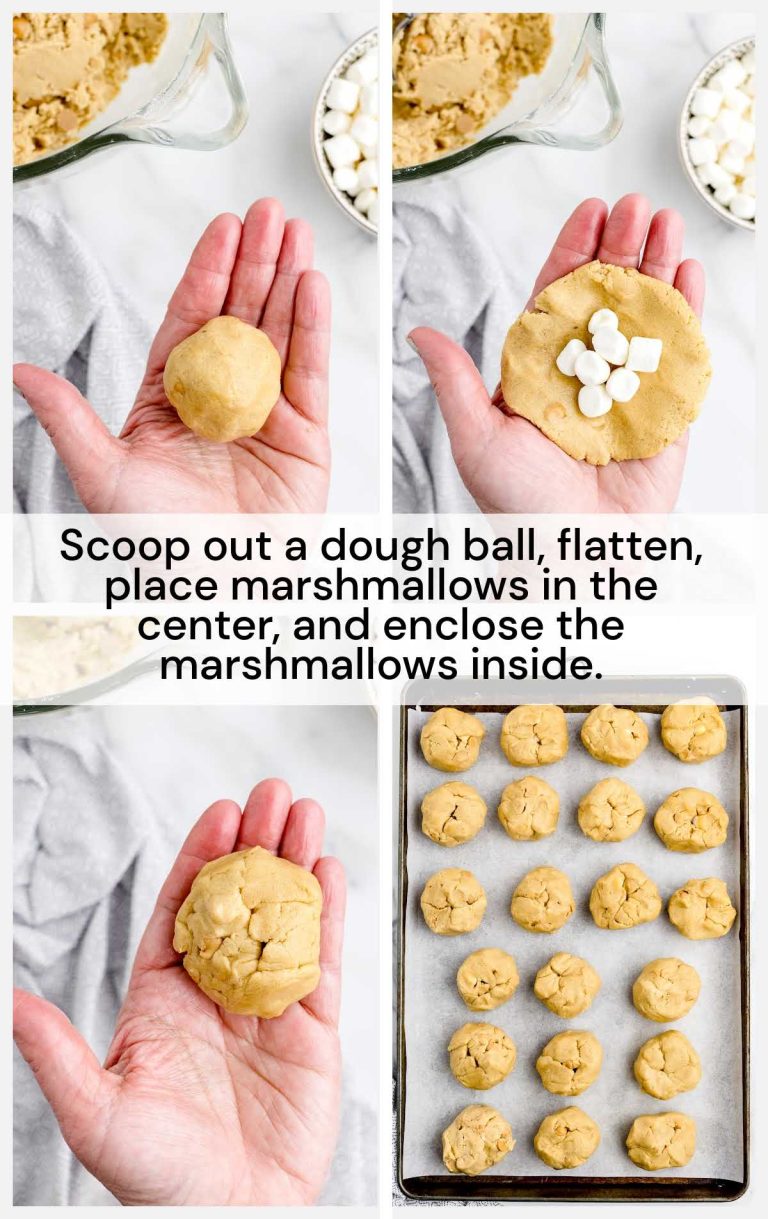 Making Fluffernutter Fluffernutter Cookies - Pass the Dessert
