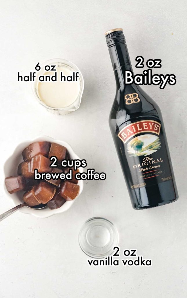 Bailey's and Coffee Ice Cubes - Pass the Dessert