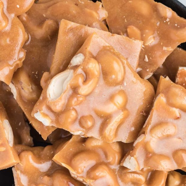 Cashew Brittle Pass the Dessert