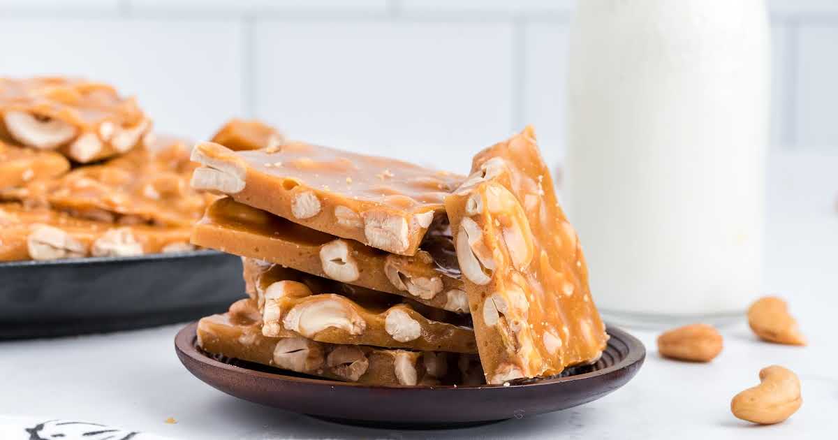 Cashew Brittle Pass the Dessert