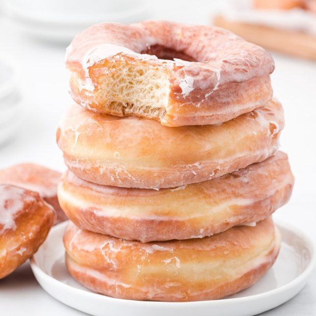 Homemade Glazed Donuts - Pass the Dessert