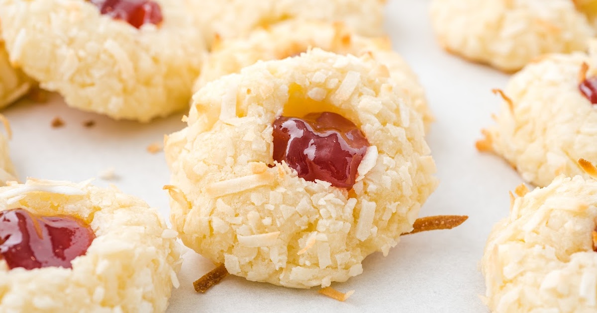 Jeweled Coconut Drops Pass the Dessert