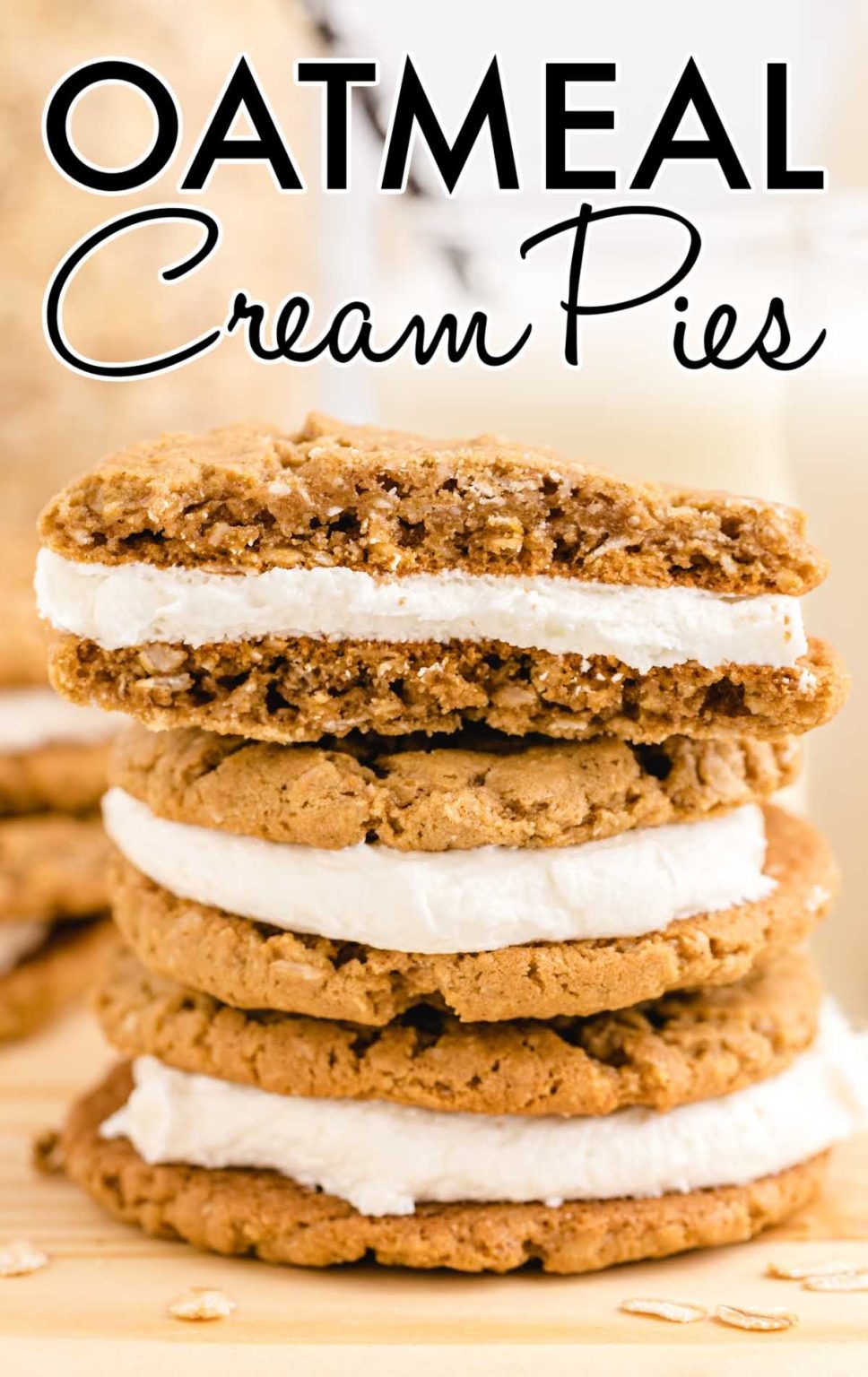 Oatmeal Cream Pies Pass the Dessert