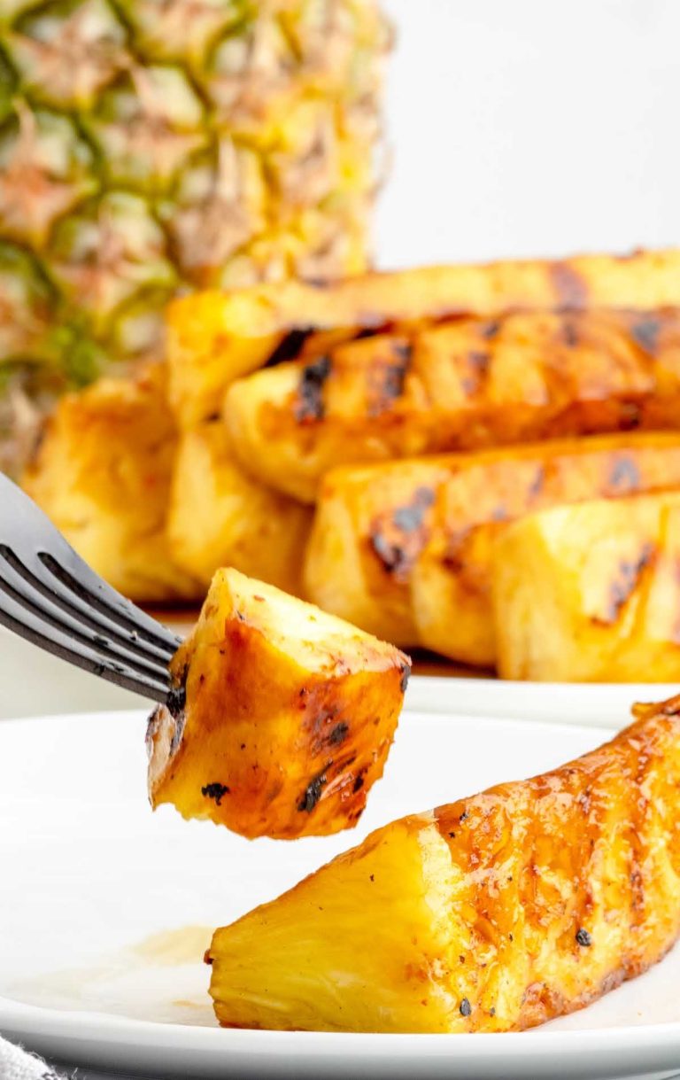 Brown Sugar Grilled Pineapple Pass the Dessert