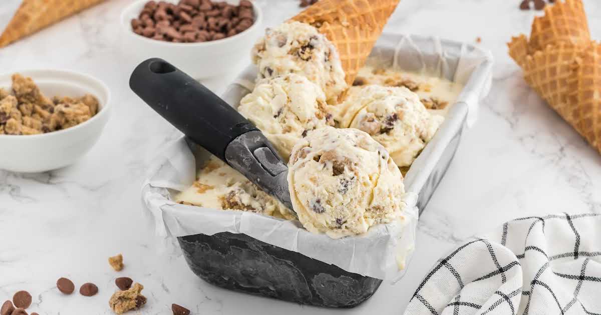 Cookie Dough Ice Cream - Pass the Dessert