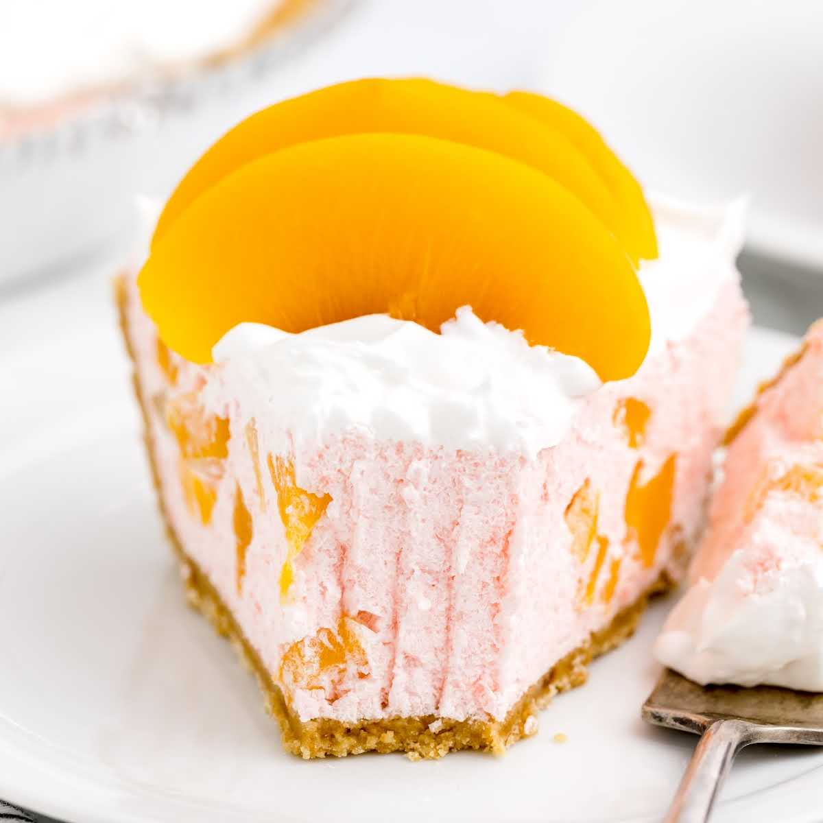Peach cool whip pie pass the dessert