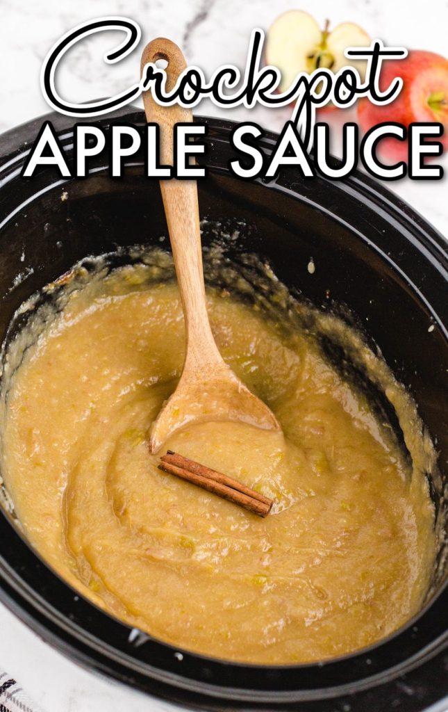 Crockpot Applesauce Pass The Dessert