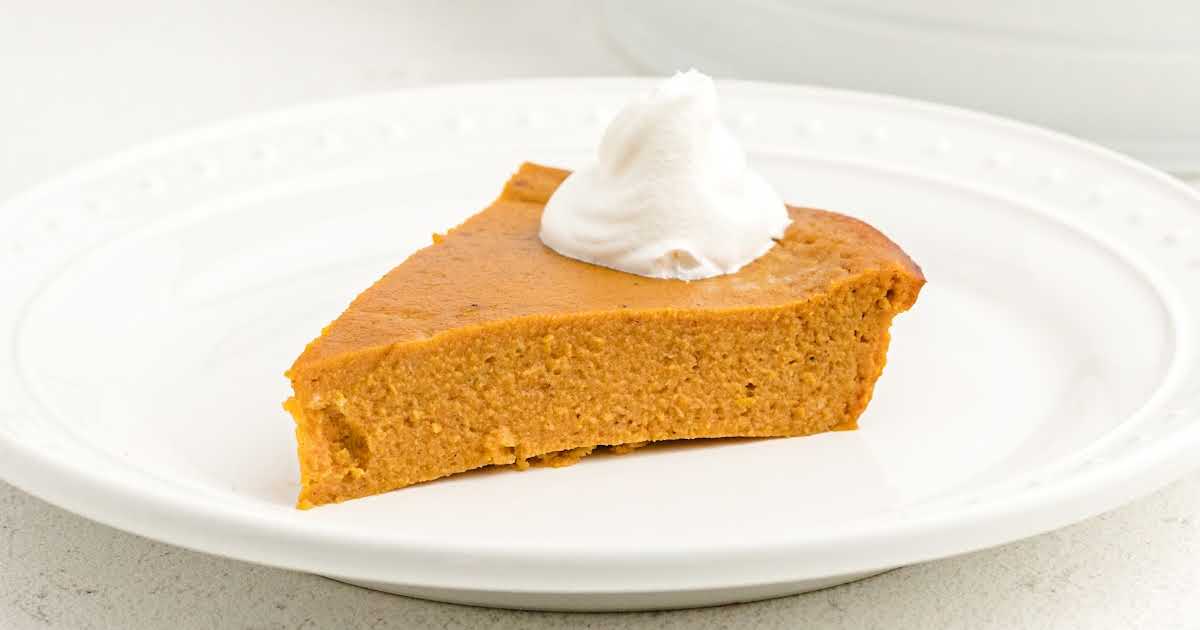 Crustless Pumpkin Pie Pass The Dessert   Crustless Pumpkin Pie Featured Image 